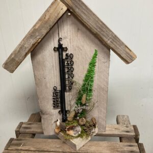 Houten Thermometerhuisje